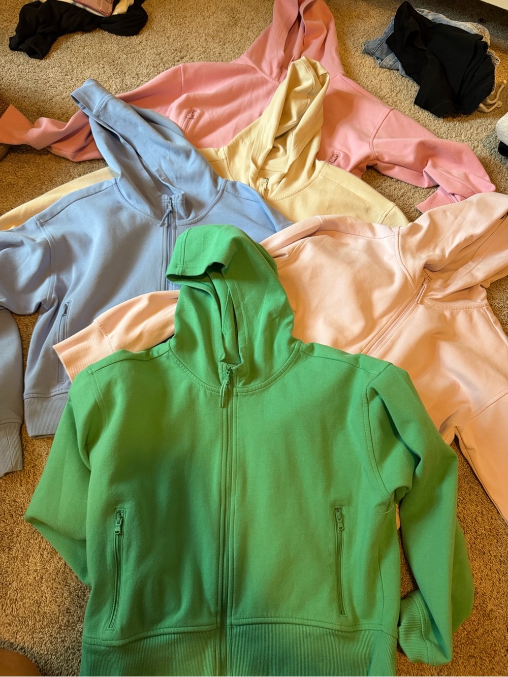 Old Navy Lot 14/16 cropped zip girls
